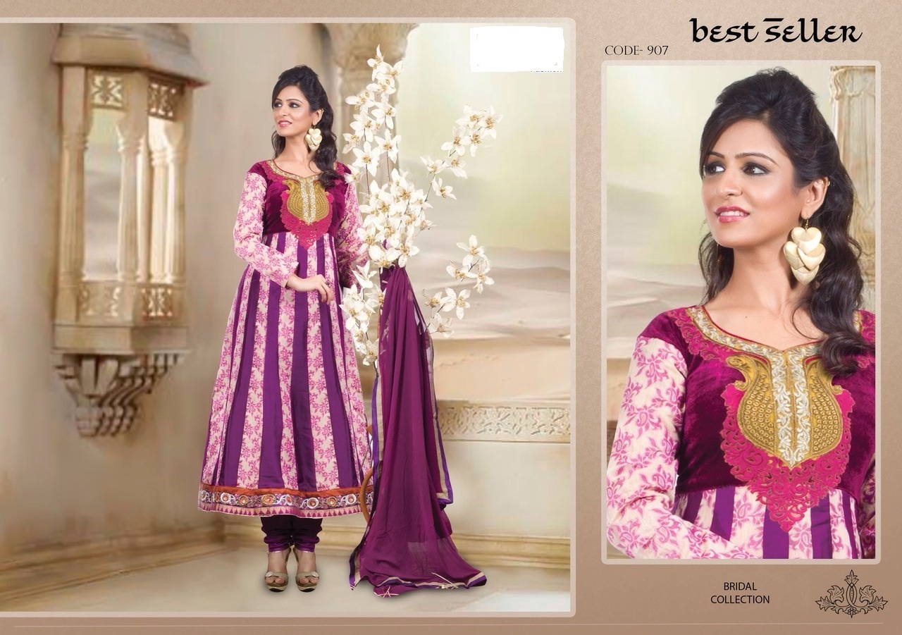Chiffon Anarkali Kurtis