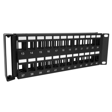 2u 48port V Type Utp Patch Panel