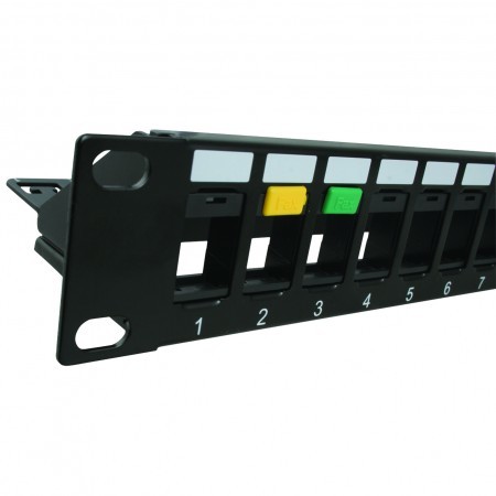 1u 24port Utp Blank Keystone Patch Panel