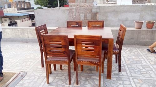ठोस लकड़ी का भोजन सेट