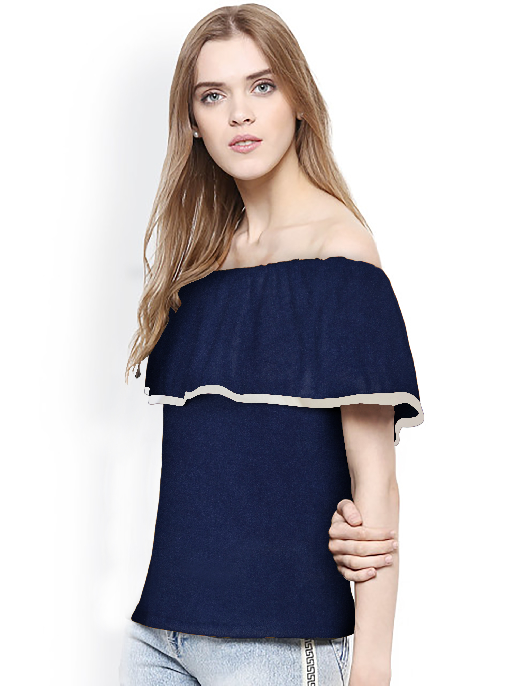 Black Off Shoulder Top