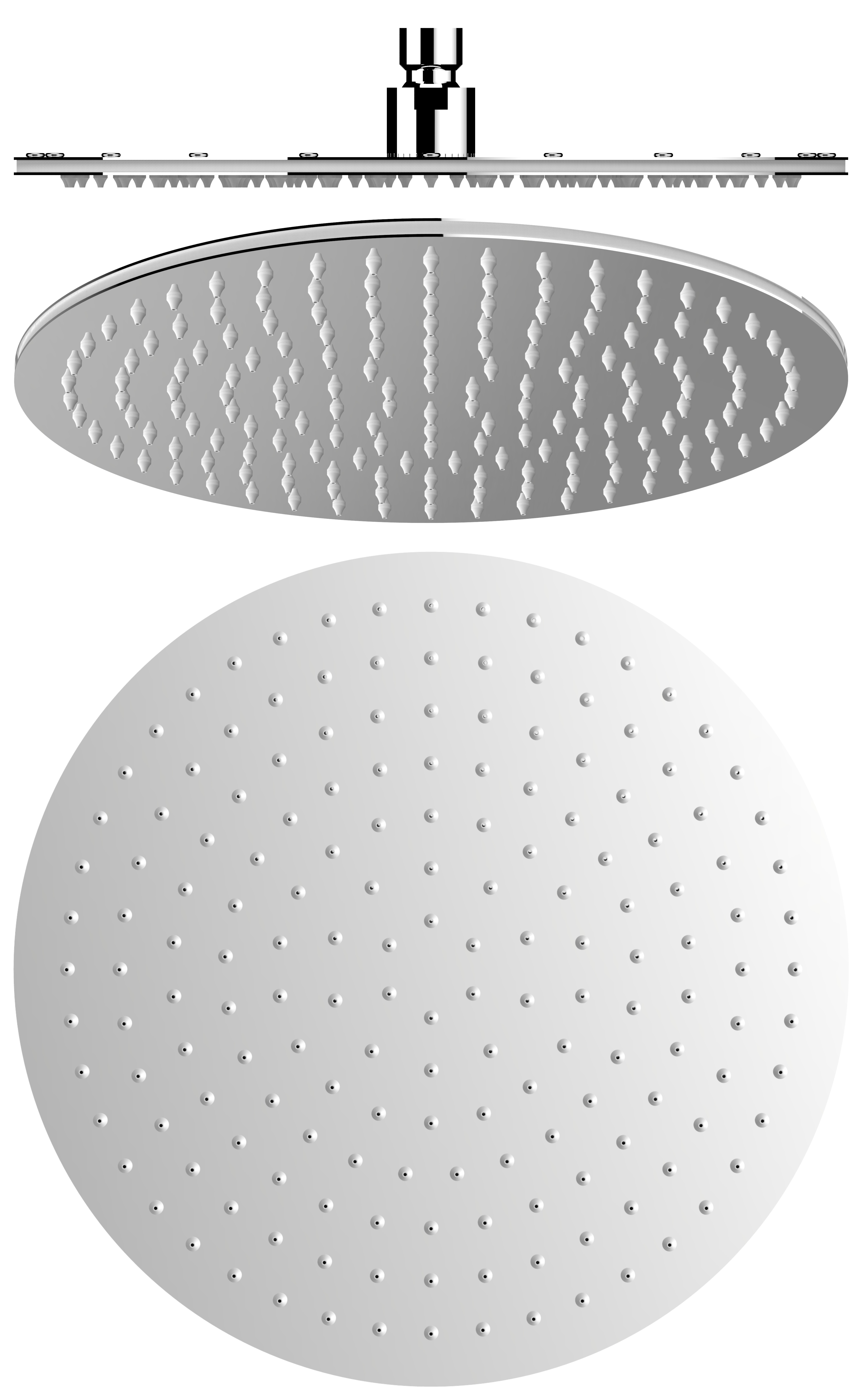 Imperial C Rain Shower Size: 152mm To 300mm