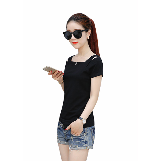 Black Knitting Tops