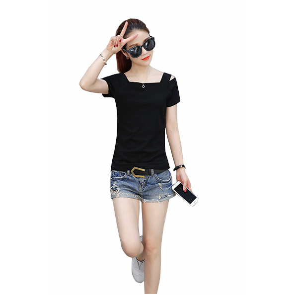 Black Knitting Tops