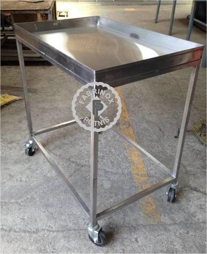 स्टील एसएस ईएसडी ट्रॉली