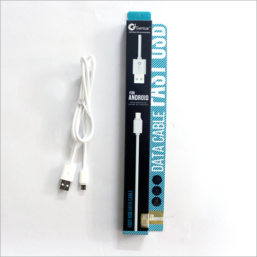 Data Cable - 1.5 Meter Long, Black Color | Designed for Optimal Data Transfer and Enhanced Durability