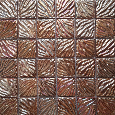 3d Metallic Glaze Mosaic Tile