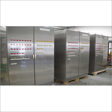 स्टेनलेस स्टील पीएलसी नियंत्रण पैनल