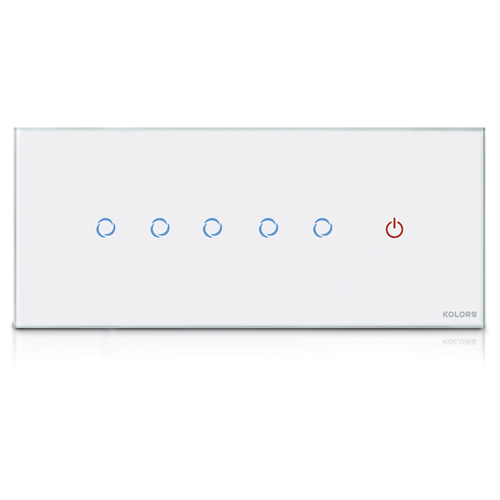5 Switch + Master Switch - 7 Module Application: Controlling Lightings