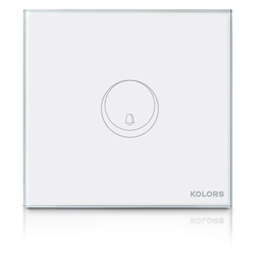 Black And White Bell Push - 2 Module