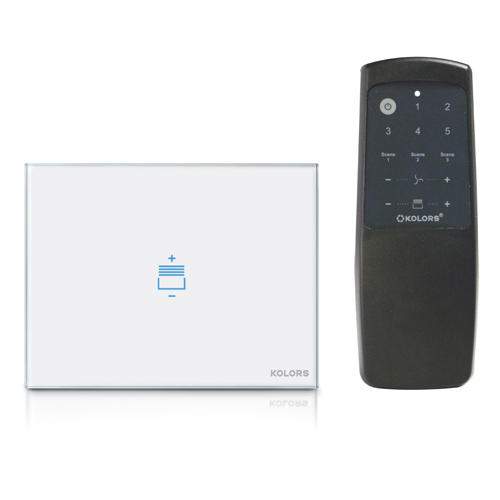 Blind Control - 3 Module Remote System | Black & White, Easy To Use, Crack Resistant, One Year Warranty