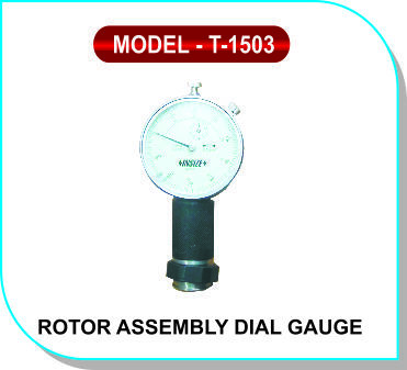 Rotor Assembly Dial Gauge - Analog Display, Common Rail Injector Tool For Bosch & Denso, Quick Measure Internal Shim Thickness - Durable Material, Accurate Performance