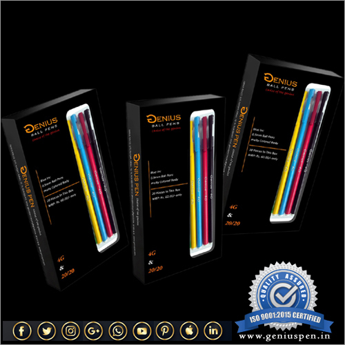 जीनियस बेस्ट क्वालिटी बॉल पेन