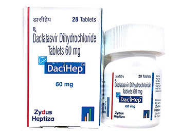 Dacihep Daclatasvir 60mg Tablets