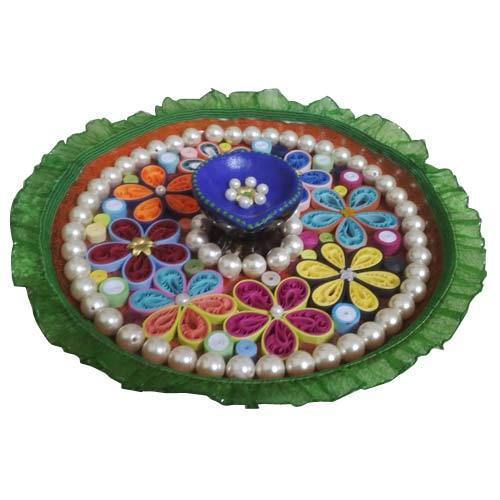 परंपरागत पूजा थाली