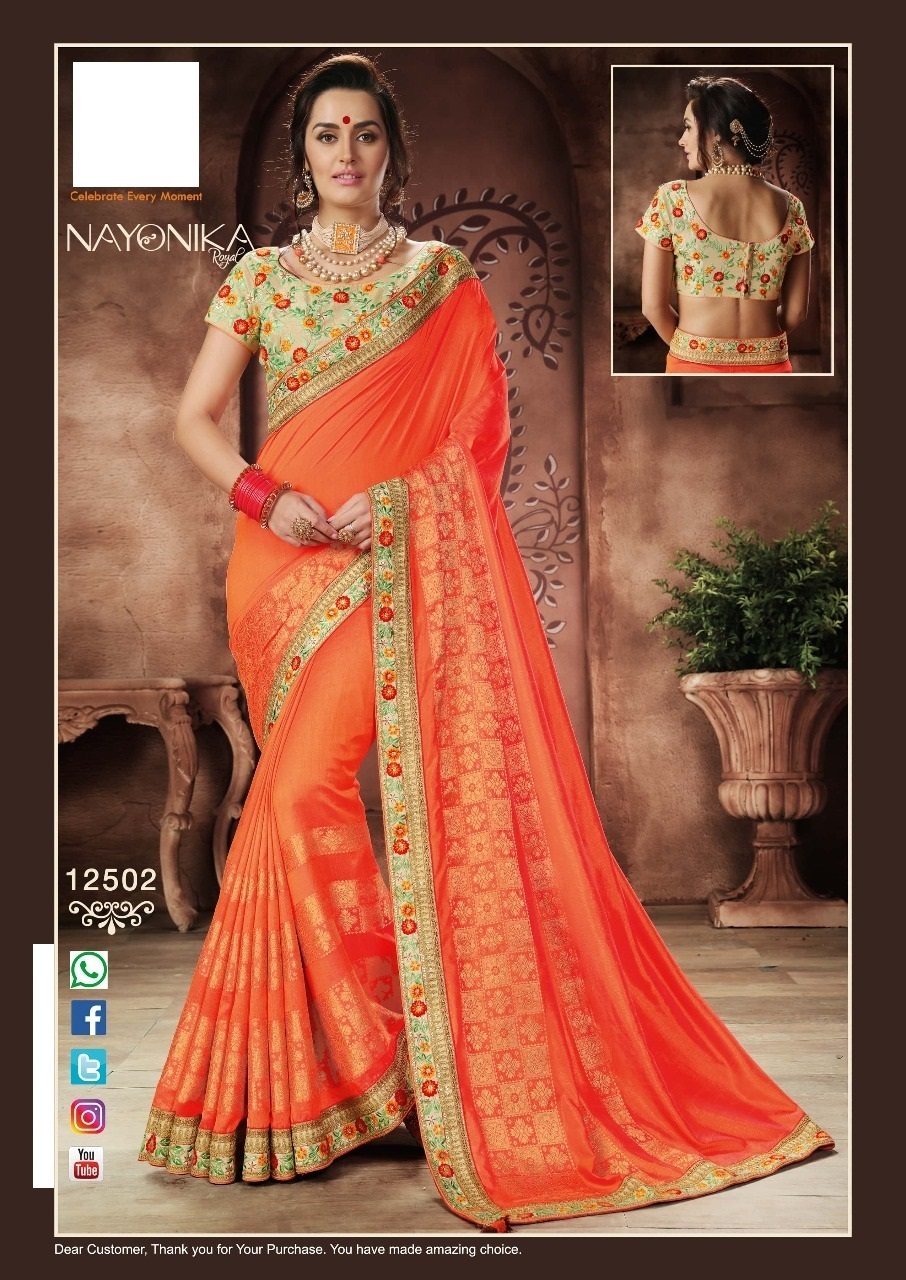 Printed Designer Silk Saree