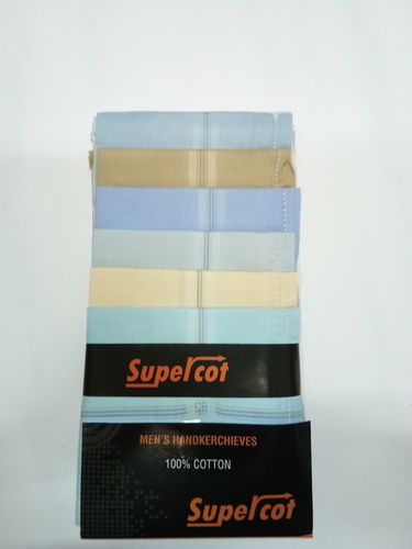 पुरुषों के लिए ठोस रंग का रूमाल