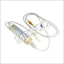 Pediatric Measure Volume Set - Soft PVC, 150 ml / 110 ml, Cylindrical Calibrated Chamber, Automatic Shut Off Valve, Bacteria Proof Vent | Disposable, Waterproof, Ratchet Clump Flow Control