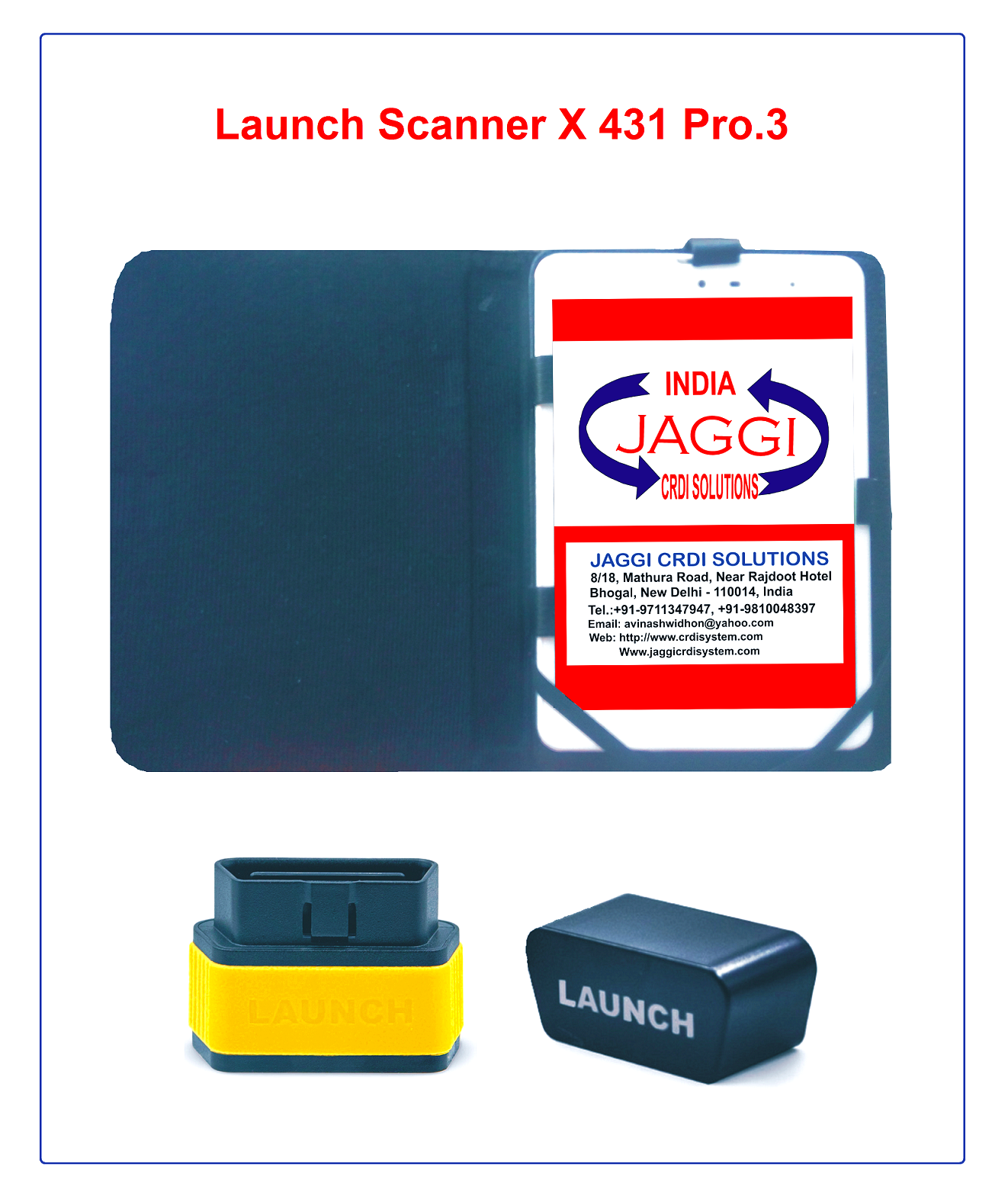 Launch Scanner Pro3 Machine Weight: Light Weight Kilograms (Kg)