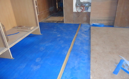 Blue Floor Protector