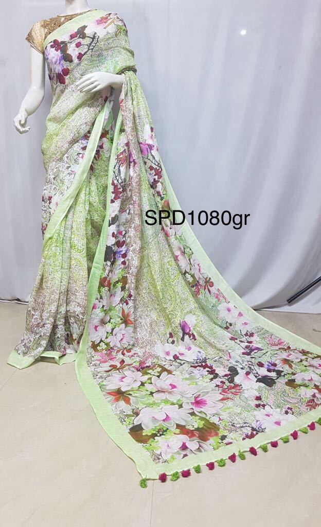 Printed Sarees