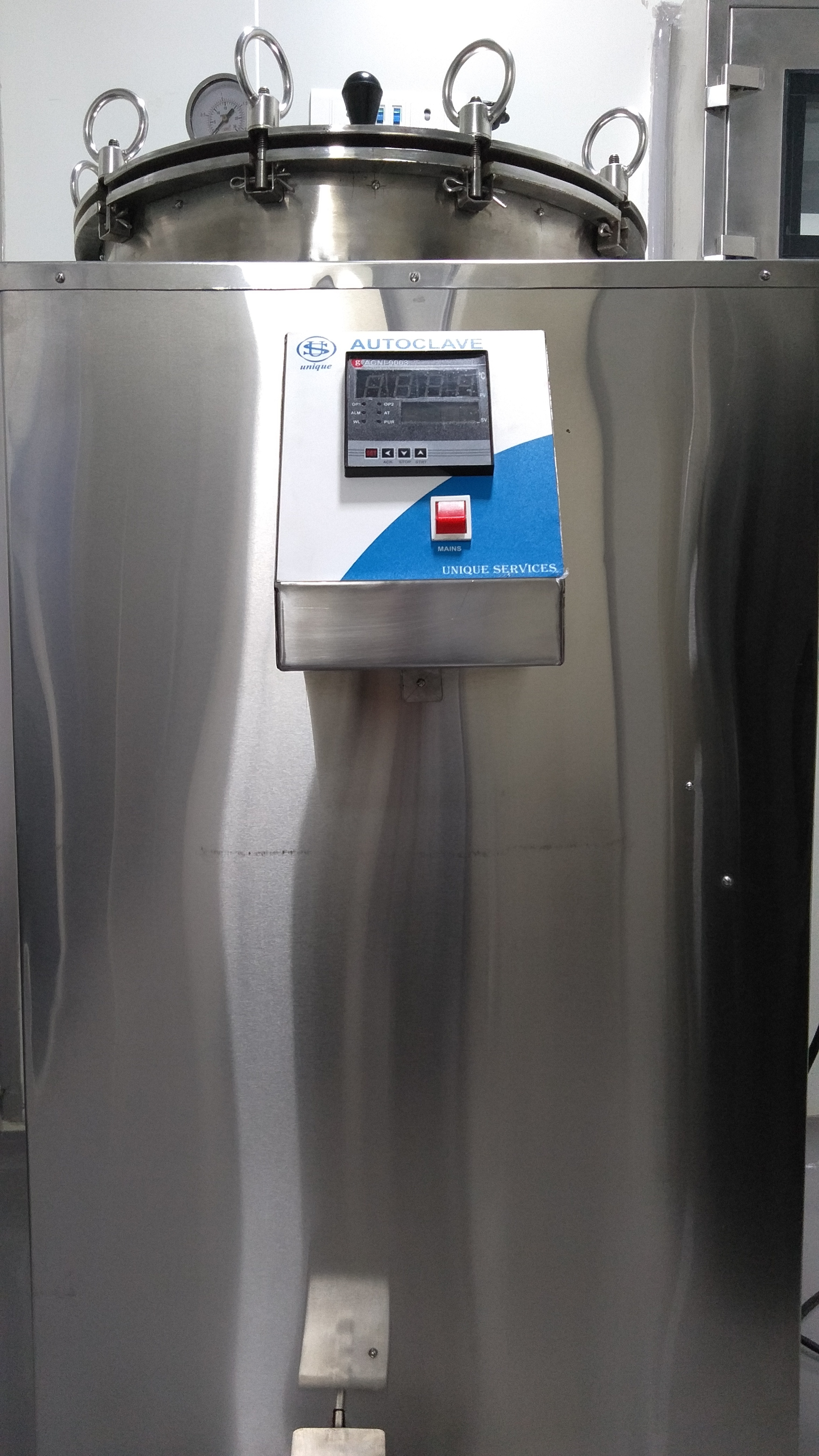 Vertical Autoclave Chamber Size: Customized