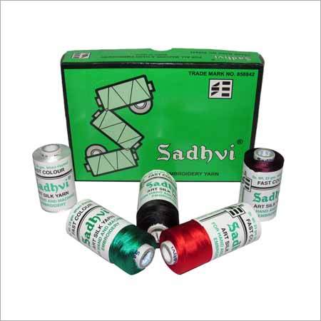 ART SILK COMPUTER AND MANUAL EMBROIDERY THREAD - 100% Silk, Multicolor, 5-120 Grams | Quick Dry, Washable, Mercerized for Smooth Embroidery