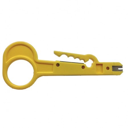 Easy Cable Stripper And Punch Down Tool