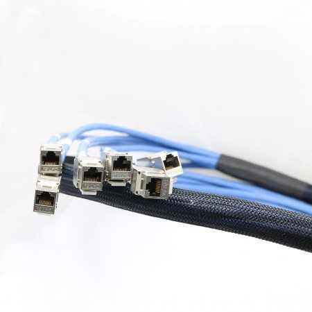 C6a Sftp 23awg Solid Wires Trunk Cable