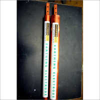 सफेद और भूरे रंग के कॉपर पाइप अर्थिंग इलेक्ट्रोड