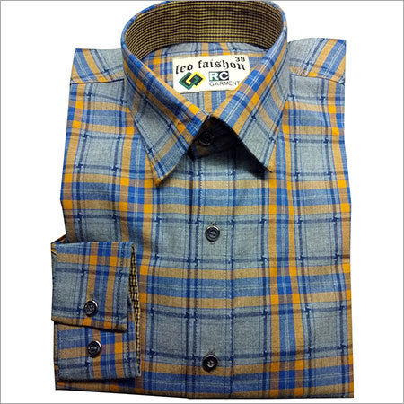 Mens Check Shirt