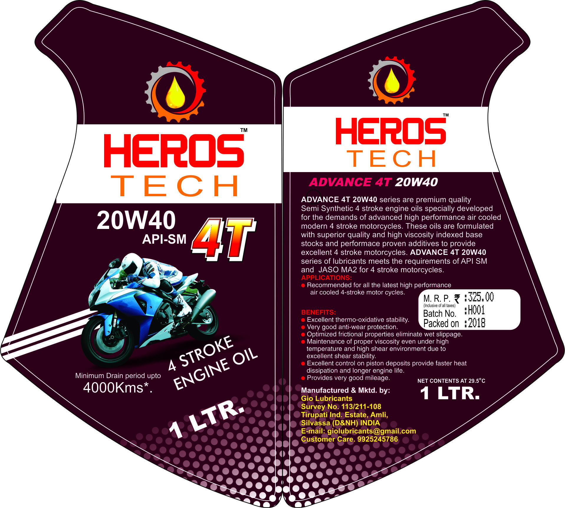 Multi Color Offset Printed Labels