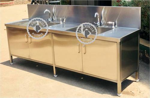 Stainless Steel Hospital Sinks Application: Hotel