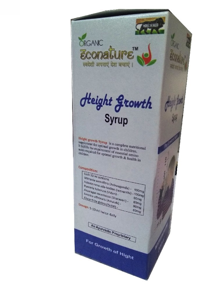 Height Growth Syrup Organic Medicine