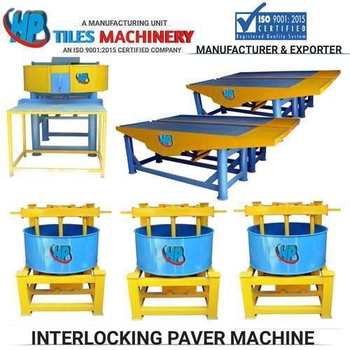 Interlocking Tiles Making Machine