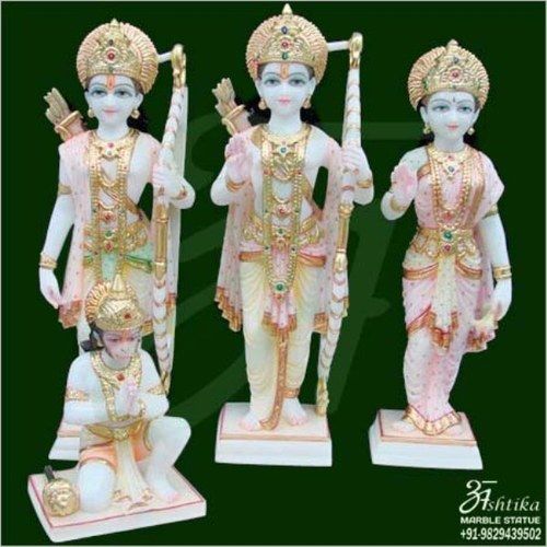 White Marble Ram Darbar Statue