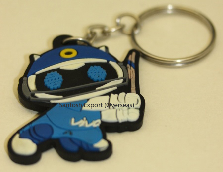 3d Key Chain - Double Sided Rubber, Customizable Any Pantone Color, Gift Theme, Professional Style, Non-toxic And Non-reactive Material