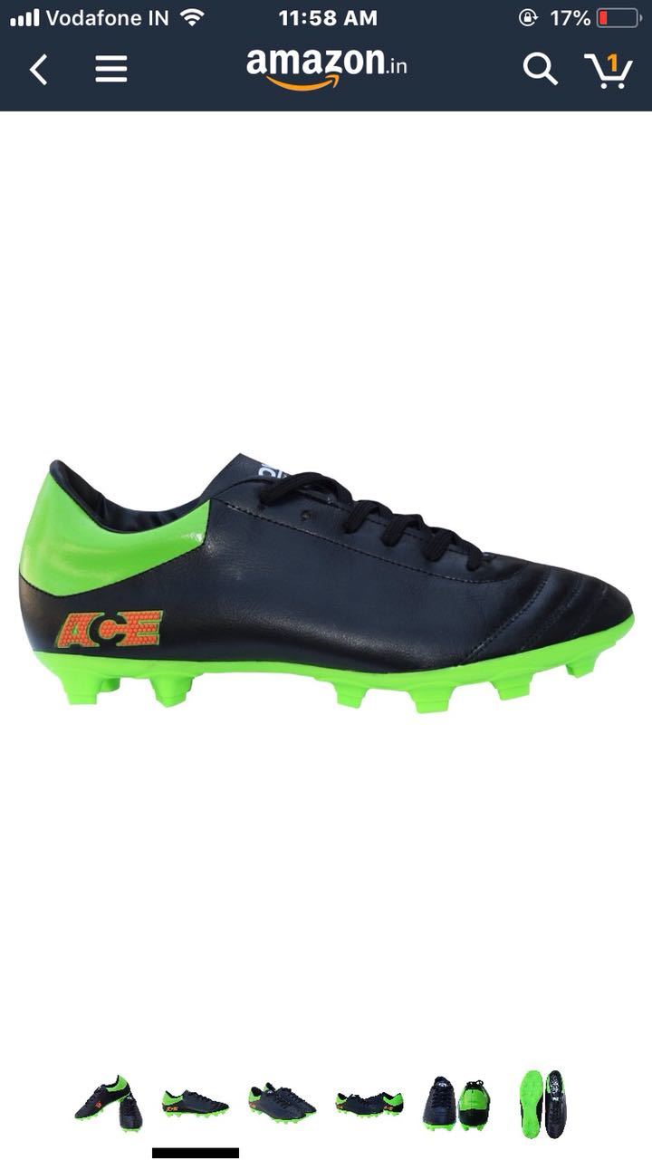 Football Shoes - Pu Upper, Pu Insole, Pu Outsole, Multi Colour, Unisex Sizes 5-10 | Lace Closure For Enhanced Fit And Performance