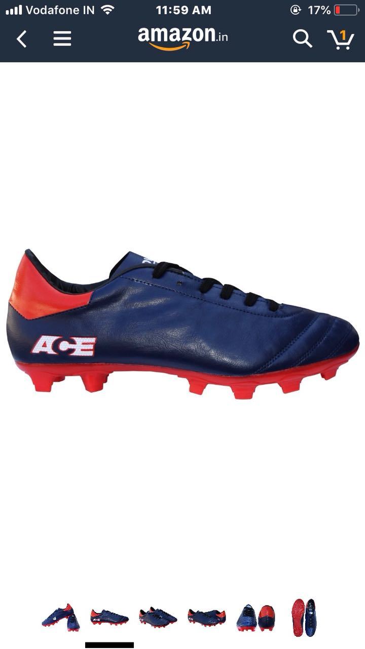 Football Shoes - Pu Upper, Pu Insole, Pu Outsole, Multi Colour, Unisex Sizes 5-10 | Lace Closure For Enhanced Fit And Performance