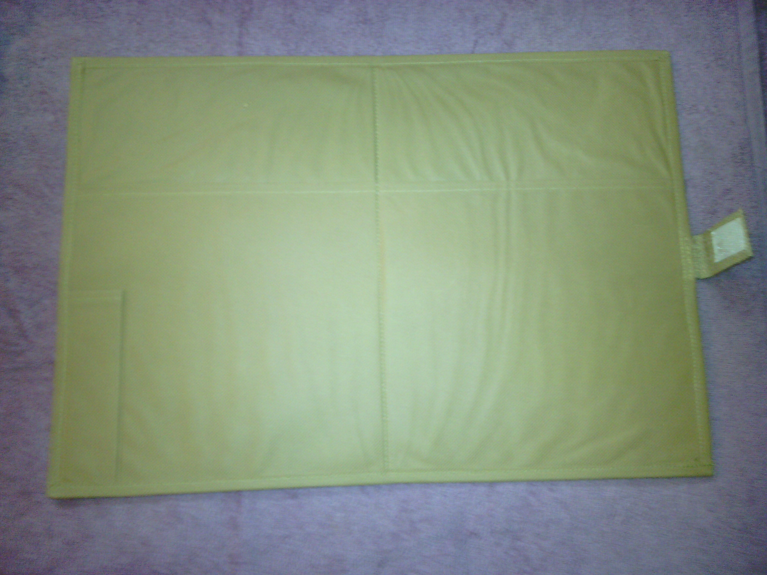 Plain Jute File Design Type: Velcro Lock