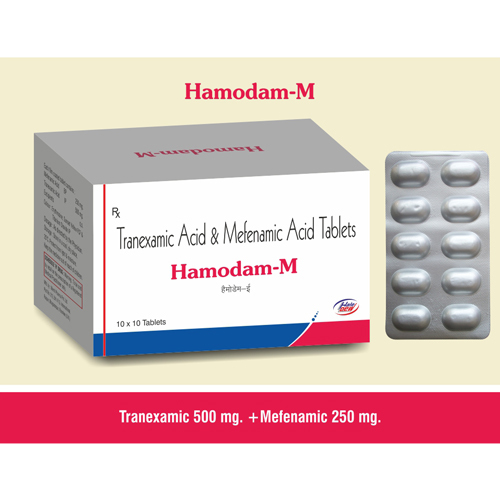 Tranexamic 500 Mg. + Mefenamic 250mg