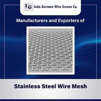 Brass Woven Wire Mesh at best price in Mumbai by Indo German Wire