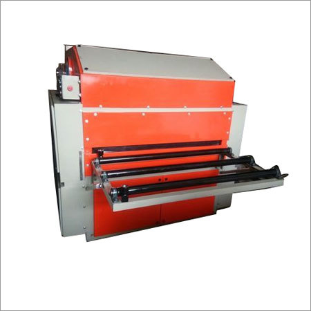 Double Side Brush Sanding Machine - MS Material, 220-240V Semi-Automatic | Orange Color, 1 Year Warranty