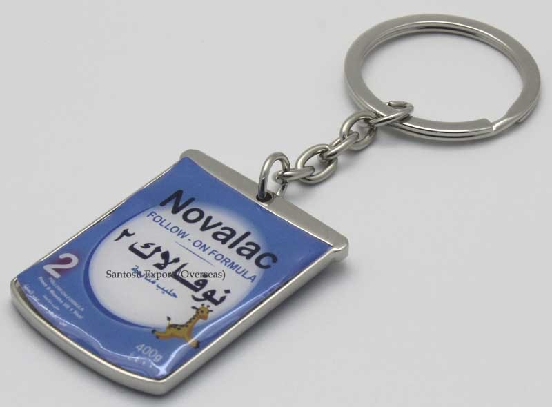 Zinc Customized Metal Keychain