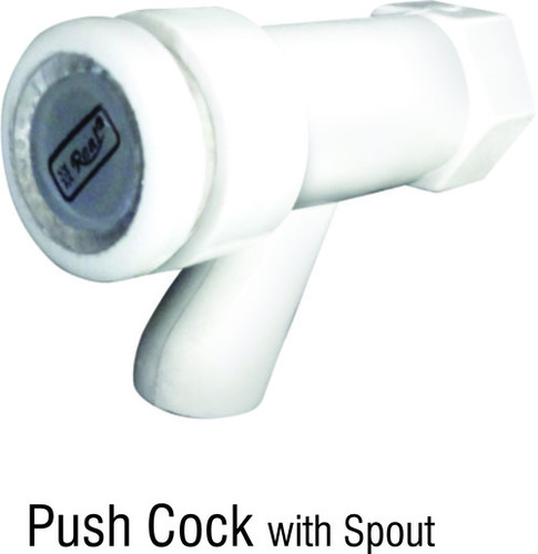 Push Cock With Flanges