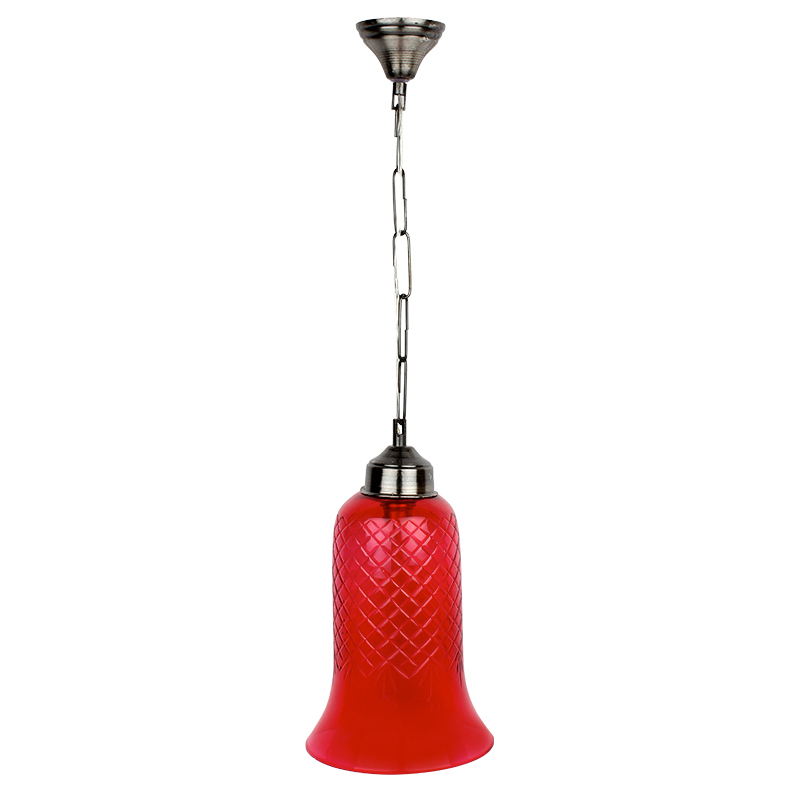 Any Colour Of Your Choice Red Glass Cutting Hanging Light