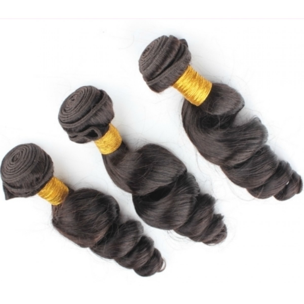 Natural Black Loose Wavy Human Hair