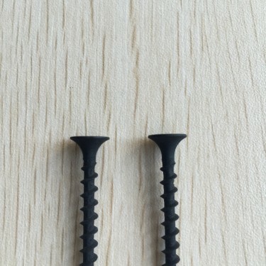Coarse Thread Drywall Screw - Carbon Steel, 3.5x38mm, Black Phosphate Finish | Round Head, High Tensile Strength, Erosion Resistant, Customizable Sizes
