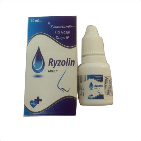 Xylometazoline Nasal Drops - 10ml IP Liquid Formulation | Decongestant for Sinus Irritation, Allergies, and Cold Relief