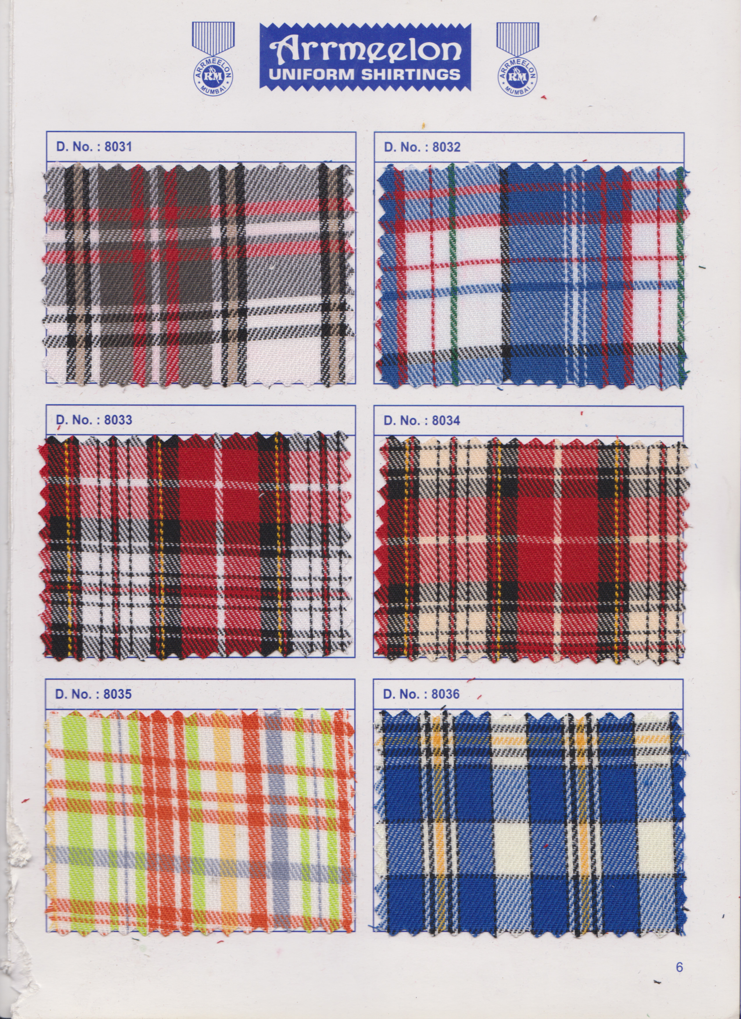 Kohinoor Checks Suiting Uniform Fabric - Polyester Material, Multi Color | Plain Texture, Washable & Quick Dry For Garments & Apparel